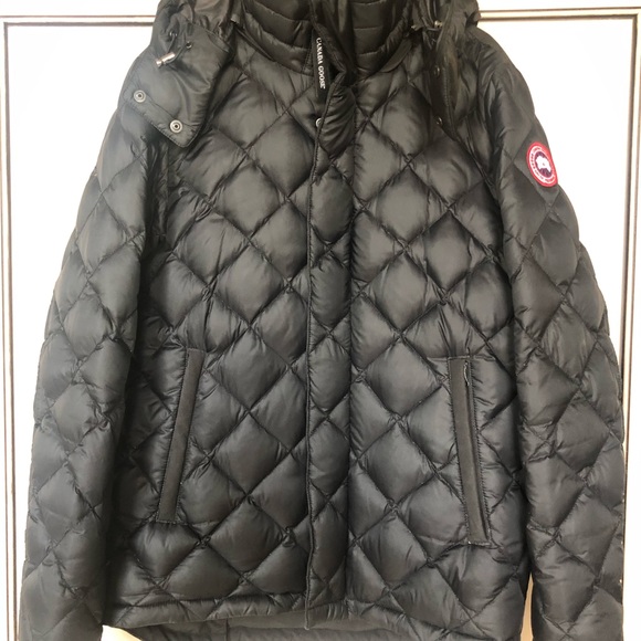 hendriksen slim fit quilted down coat